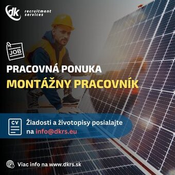 Montážny pracovník