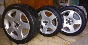 Alu disky r17 vw, skoda, seat