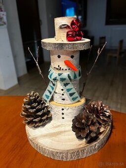drevenny snehuliak