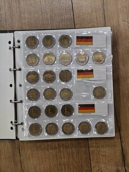 Nemecké Pamätné 2 euro mince