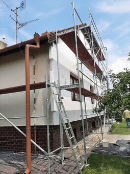 Lešenie zateplenie fasády