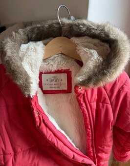 Kožušinková bunda M&S veľ. 18-24M