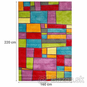 Krásny kvalitný veľký koberec 160x220 cm - 1