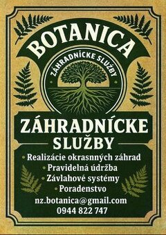 Záhradnícke služby