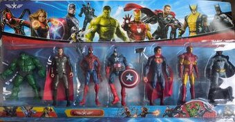 Avengers sada 9 figúrok so svetlom