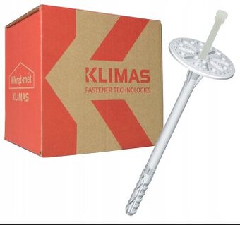 Natĺkacia kotva s plastovým tŕňom – KLIMAS 260mm (200ks)