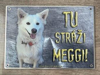 Tabuľky pozor pes