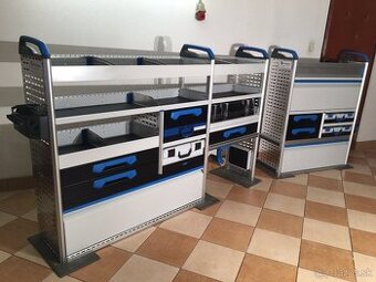 Sortimo Regále do úžitkových vozidiel Trafic Custom Talento - 1