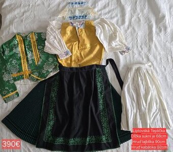 Stary kroj KROJE LIPTOVSKÁ TEPLIČKA - 1