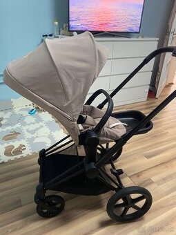 Cybex priam 4.0 matt black + poťah cozy beige
