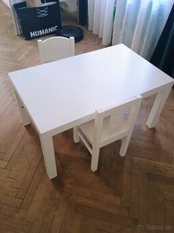 Stôl stoličky IKEA detský