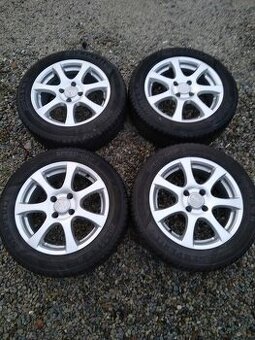 16" alu PEUGEOT,CITROEN + zimné pneu SEMPERIT.