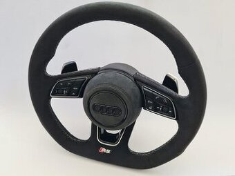 ALCANTARA AUDI MULTIFUNKCNY VOLANT ZKOSENY s airbagom a F1