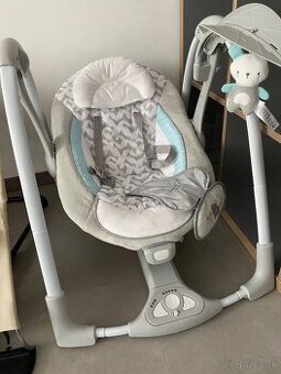 INGENUITY Hojdačka konvertibilná vibrujúca s melódiou Raylan