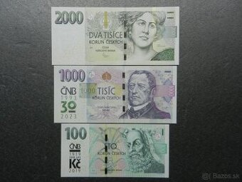 České bankovky