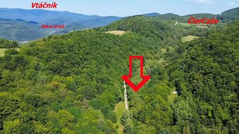 Pozemok na samote v obci Horné Hámre (Žarnovica) - 1