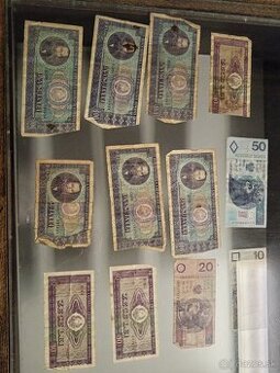 Rumunské bankovky, mince, starožitnosti