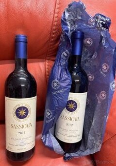 Sassicaia bolgeri víno