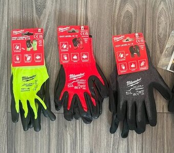 Milwaukee pracovné rukavice proti porezu