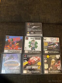 Playstation 1 hry zbierka na hernu konzolu ps1