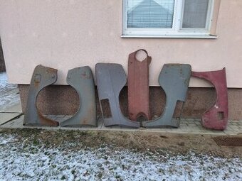 Škoda 100 blatníky a predné čelo