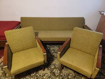 Predám gaučovú súpravu + 2 valendy