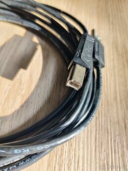 USB-A USB-B kábel pre tlačiareň 3metre