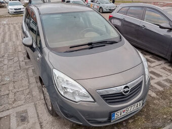 Predám Opel Meriva 1.4 benzín, LPG + ZDARMA letné pneumatiky