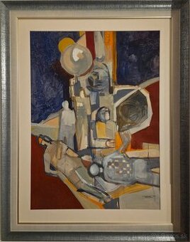 Obraz Marián Prešnajder-Kozmonaut