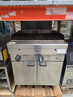 Plynový lávový gril (Dvojitý) na podstavci– Chuť ako na uhlí