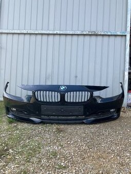 predni naraznik bmw 3 f30 f31 predlift cerny 4pdc