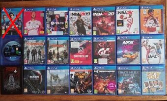 Predám Hry na Playstation 4/Playstation 5