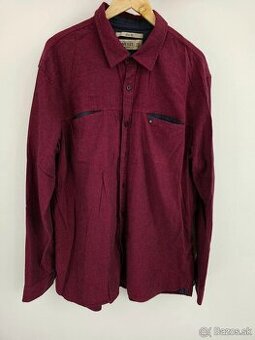 Pánska burgundy košeľa Timeout