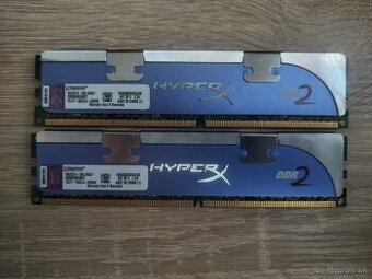 (21) 4GB KIT Kingston HyperX DDR2 1066MHz (2x2GB)