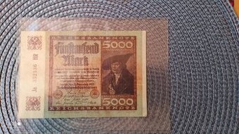 Nemecká bankovka 1941