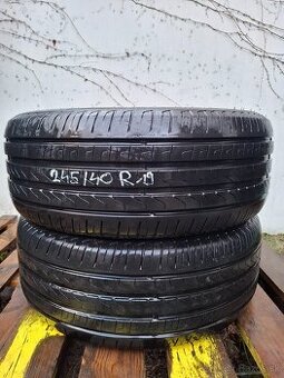 Predám jazdené letné pneu 2ks 245/40 R19 98Y zn. Pirelli