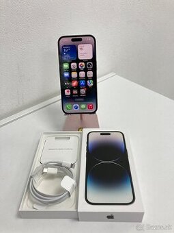 Apple iPhone 14 Pro 128 GB Space Black 100% zdravie batérie