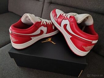 Air Jordan 1 Low (Gym Red) 43 – RÝCHLY PREDAJ 35€