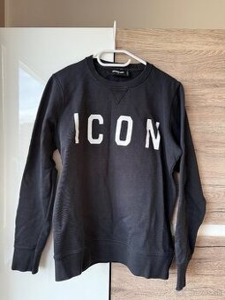 Dsquared mikina - čierna