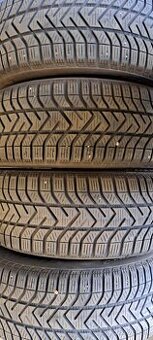 Predám 4ks jazdené zimné 205/55r16-91H Pirelli