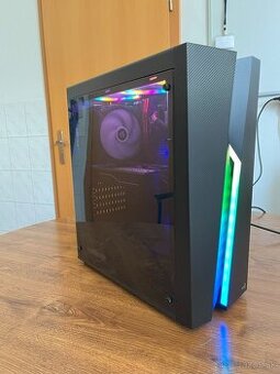 PC s i5-10400F, 16GB RAM, 512GB M2 SSD, GPU RX480 8GB