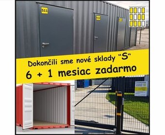 Osobný sklad 5m2
