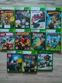 Predám hry na XBOX 360