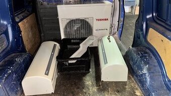 Klimatizacia Toshiba Multisplit 6,7kw a 2vnut.jednotky 2,5kw