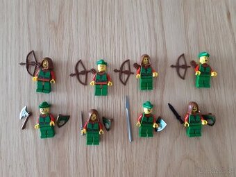 Predám LEGO mix nových figúrok forestman/obyvateľov lesa