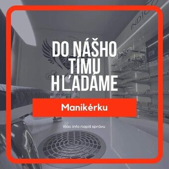 Hľadáme manikérku