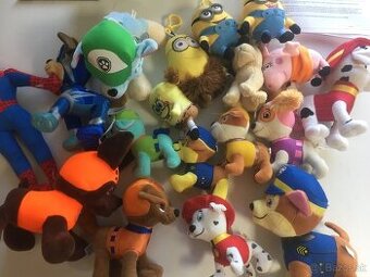 Plyšáci labková patrola, mimoni…