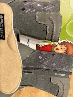 Čižmy kožené Protetika c.30