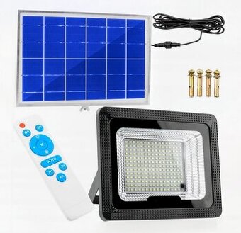 Solárna lampa LED reflektor solárny panel halogénový diaľkov
