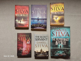 Daniel Silva 6 knih (Gabriel Allon seria) (ENG)